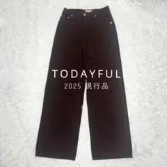25年 完売品 美品 TODAYFUL Carys Denim 定価2.4