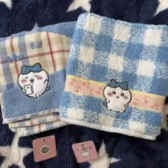 ちいかわ ハチワレ　タオル　ハンカチ　2枚