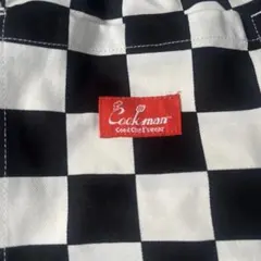 【新品未使用】Cookman クックマン シェフパンツ チェッカーフラッグ S