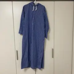 BEAMS BOY フード付きシャツワンピース