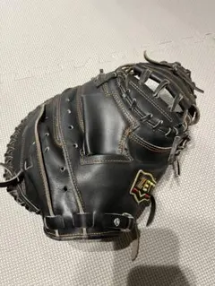 ゼット　プロステイタス　ZETT 軟式　キャッチャーミット　ナイトブラック