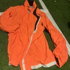 オレンジ ウォームアップジャケット オレンジ