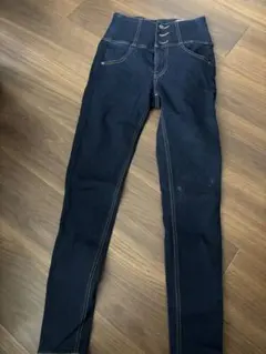 heather スキニーデニム