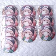 10点 プロセカ グリッター缶バッジ 小豆沢こはね 39C