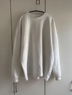 ZARA オーバーサイズ ホワイト スウェット