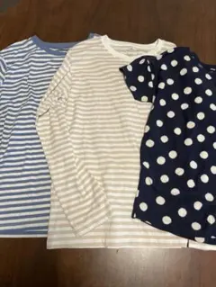 無印良品長袖半袖Tシャツ150 ３枚セット