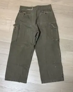 フランス軍　M-47 前期　カーゴパンツ オリーブ色 ワークパンツのサムネイル