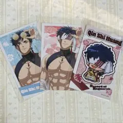 終末のワルキューレ くじクリフ 始皇帝 カード 3点 【匿名配送