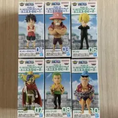 ワンピースワールドコレクタブルフィギュア エニエス・ロビー　6体セット