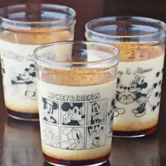 シ*ズ様 マーロウ　ビーカー　限定15000 ミッキー＆フレンズ ガラスカップ