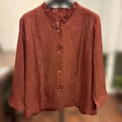 기모노 리메이크 블라우스