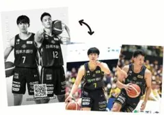 宇都宮ブレックス　BREX 小川敦也選手＆高島紳司選手　トレーディングカード