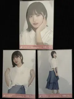 乃木坂46 中西アルノ　リボンコーデ　コンプ