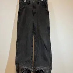 N*u様 90s RUSTLER ブラックデニム ストレート W31 wrang