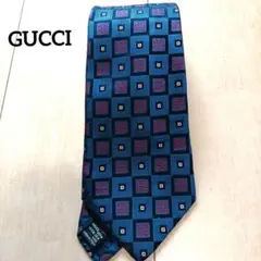 GUCCI 幾何学模様 ネクタイ