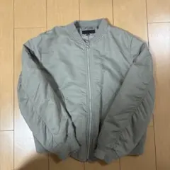 グレー MA-1ジャケット XL ユニクロ　UNIQLO