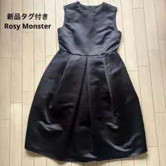 ◾️新品タグ付き◾️RosyMonsterロージーモンスター／ブラック／ワンピース