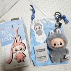 POP MART LABUBU PIN FOR LOVE イニシャルラブブ W