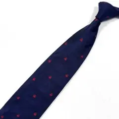 【ブルックスブラザーズ】ネイビー 小紋 ネクタイ Brooks Brothers