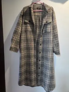 エンジェリーベ　マタニティ用ワンピース　サイズF チェック柄