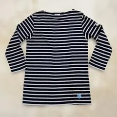 Orcival ストライプ 7分袖カットソー