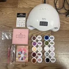Petit Price UVLED48w ネイルライト ジェルネイルキットのサムネイル