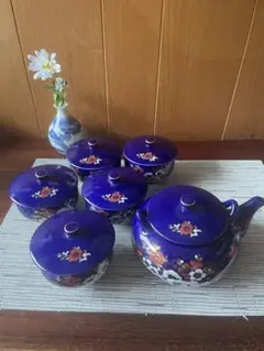 九谷焼き　茶器揃い