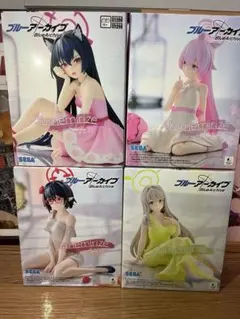 フィギュア4点 ホシノ　セリカ　ノノミ　アヤネ　ブルーアーカイブ　ブルアカ