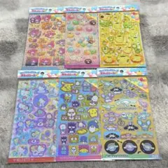 seria セリア サンリオキャラクターズ キラッとシール3 全6種セット