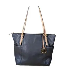 マイケルコース MICHAEL KORS レザー トートバッグ ダークネイビー