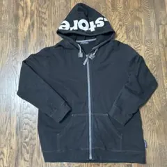 drug store's ブラック パーカー　F