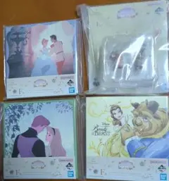 一番くじ ディズニープリンセス F賞 ミニキャンバスボード E賞 チャームのサムネイル