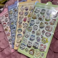 ちいかわ　ポップステッカー ウォーターシール4シートセット