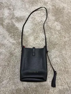 ヒロココシノ　レザー調ショルダーバッグ
