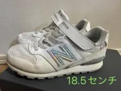 New Balance 　　996 ホワイト スニーカー 18.5センチ