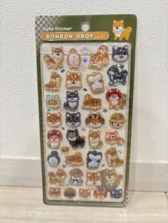 【正規品】ボンボンドロップシール　柴犬