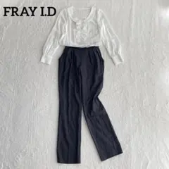 新品タグ付 FRAY I.D オールインワン ドッキング ブラウス ワイドパンツのサムネイル