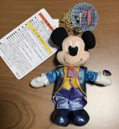 【ぬいぐるみチャーム】 ディズニー 25周年 ミッキー ファンタジースのサムネイル