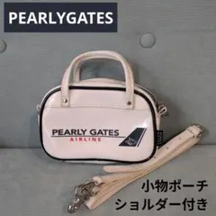 PEARLYGATES ショルダー付きエナメルポーチのサムネイル