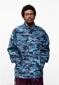 【激レア】Supreme Logo Camo M-65 Jacket L