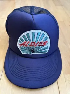 ALDIES 刺繍ロゴ ネイビーキャップ OTTO