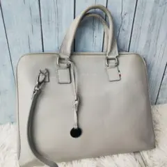 ZOPPINI ビジネスバッグ 2WAY グレー