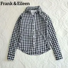 Frank＆Eileen バリースキッパーシャツ 長袖ギンガムチェックブラウス