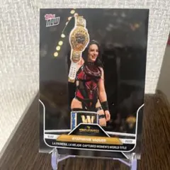 topps now WWE ステファニー・ヴァッケル女子世界タイトル獲得