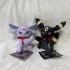 ポケモン　イーブイコレクション　エーフィとブラッキー ぬいぐるみ2個セット