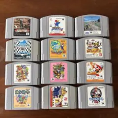 N 64 ゲーム　ソフト セット 12本
