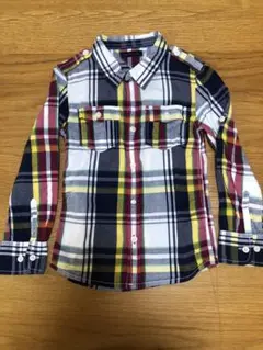 Tommy Hilfiger チェック柄 長袖シャツ サイズ90