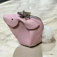 LOEWE ロエベ　パーソナライズチャーム　ハート　アナグラム　ピンク　3点 LOEWE ロエベ パーソナライズチャーム ハート アナグラム ピンク