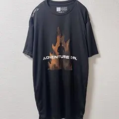 クラフト Ｔシャツ クルーネック 半袖 プリント Ｍ 黒 ポリエステル スポーツのサムネイル