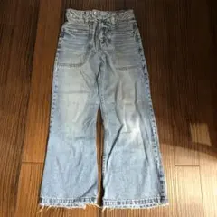 ZARA kids ワイドレッグデニムパンツ 9号